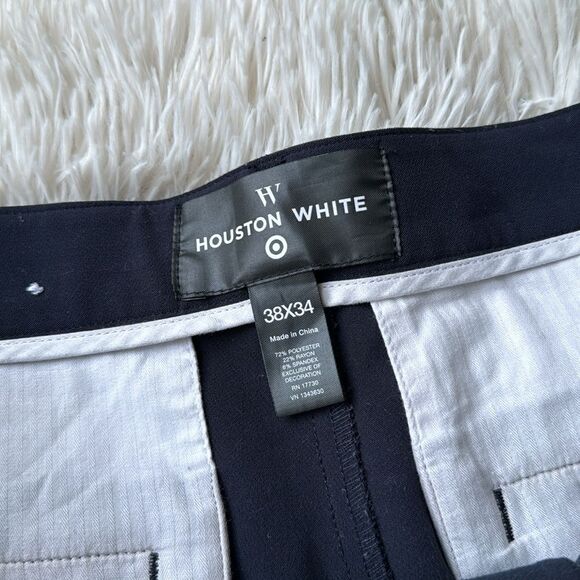 Houston White Twill Jogger Style Pants 38 x 34 - Picture 4 of 6